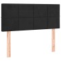 Cama box spring con colchón terciopelo negro 100x200 cm de vidaXL, Camas y somieres - Ref: Foro24-3127477, Precio: 317,85 €, ...