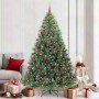 Árbol de Navidad artificial con 300 LED Verde 210 cm PE y PVC en Decoración Festiva y Estacional | Comprar online en Foru.es