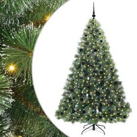 Árbol de Navidad artificial con 300 LED Verde 210 cm PE y PVC en Decoración Festiva y Estacional | Comprar online en Foru.es