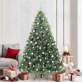 Árbol de Navidad artificial con 300 LED Verde 210 cm PE y PVC en Decoración Festiva y Estacional | Comprar online en Foru.es