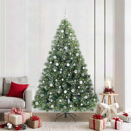 Árbol de Navidad artificial con 300 LED Verde 210 cm PE y PVC en Decoración Festiva y Estacional | Comprar online en Foru.es