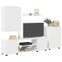 Conjunto de mueble de TV 4 pcs Madera contrachapada en Muebles TV | Comprar online en Foru.es