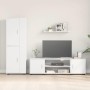 Conjunto de mueble de TV 4 pcs Madera contrachapada en Muebles TV | Comprar online en Foru.es