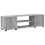 Conjunto de mueble de TV 4 pcs Gris Sonoma Madera contrachapada en Muebles TV | Comprar online en Foru.es
