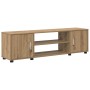 Conjunto de mueble de TV 4 pcs Roble artesanal en Muebles TV | Comprar online en Foru.es