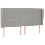 Cama box spring con colchón tela gris claro 180x200 cm de vidaXL, Camas y somieres - Ref: Foro24-3127981, Precio: 613,03 €, D...