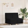 Unidad de Sofá Modular sin Brazos 2 pcs Negro 55 x 74 x 82 cm en Sofás | Comprar online en Foru.es
