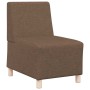 Unidad de Sofá Modular sin Brazos 2 pcs Marrón 55 x 74 x 82 cm en Sofás | Comprar online en Foru.es