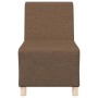 Unidad de Sofá Modular sin Brazos 2 pcs Marrón 55 x 74 x 82 cm en Sofás | Comprar online en Foru.es