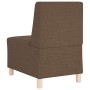 Unidad de Sofá Modular sin Brazos 2 pcs Marrón 55 x 74 x 82 cm en Sofás | Comprar online en Foru.es
