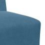 Unidad de Sofá Modular sin Brazos 2 pcs Azul 55 x 74 x 82 cm en Sofás | Comprar online en Foru.es