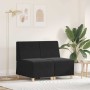 Unidad de Sofá Modular sin Brazos 2 pcs Negro 55 x 74 x 82 cm en Sofás | Comprar online en Foru.es