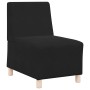 Unidad de Sofá Modular sin Brazos 2 pcs Negro 55 x 74 x 82 cm en Sofás | Comprar online en Foru.es