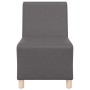 Unidad de Sofá Modular sin Brazos 2 pcs Gris 55 x 74 x 82 cm en Sofás | Comprar online en Foru.es