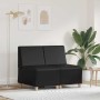 Unidad de Sofá Modular sin Brazos 2 pcs Negro 55 x 74 x 82 cm en Sofás | Comprar online en Foru.es