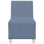 Unidad de Sofá Modular sin Brazos 2 pcs Azul 55 x 74 x 82 cm en Sofás | Comprar online en Foru.es