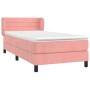 Cama box spring con colchón terciopelo rosa 80x200 cm de vidaXL, Camas y somieres - Ref: Foro24-3127522, Precio: 274,15 €, De...