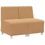 Unidad de Sofá Modular sin Brazos 2 pcs Beige 55 x 74 x 82 cm en Sofás | Comprar online en Foru.es