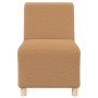 Unidad de Sofá Modular sin Brazos 2 pcs Beige 55 x 74 x 82 cm en Sofás | Comprar online en Foru.es