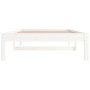 Sofá cama madera maciza de pino blanco 90x200 cm de vidaXL, Camas y somieres - Ref: Foro24-820413, Precio: 76,94 €, Descuento: %