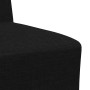 Unidad de Sofá Modular sin Brazos 3 pcs Negro 55 x 74 x 82 cm en Sofás | Comprar online en Foru.es