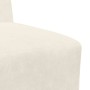 Unidad de Sofá Modular sin Brazos 3 pcs Crema 55 x 74 x 82 cm en Sofás | Comprar online en Foru.es