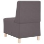 Unidad de Sofá Modular sin Brazos 3 pcs Gris 55 x 74 x 82 cm en Sofás | Comprar online en Foru.es