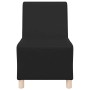 Unidad de Sofá Modular sin Brazos 3 pcs Negro 55 x 74 x 82 cm en Sofás | Comprar online en Foru.es