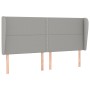 Cama box spring con colchón tela gris claro 200x200 cm de vidaXL, Camas y somieres - Ref: Foro24-3127909, Precio: 686,82 €, D...