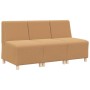 Unidad de Sofá Modular sin Brazos 3 pcs Beige 55 x 74 x 82 cm en Sofás | Comprar online en Foru.es