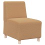 Unidad de Sofá Modular sin Brazos 3 pcs Beige 55 x 74 x 82 cm en Sofás | Comprar online en Foru.es