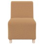 Unidad de Sofá Modular sin Brazos 3 pcs Beige 55 x 74 x 82 cm en Sofás | Comprar online en Foru.es