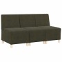 Unidad de Sofá Modular sin Brazos 3 pcs Verde 55 x 74 x 82 cm en Sofás | Comprar online en Foru.es
