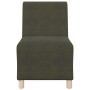 Unidad de Sofá Modular sin Brazos 3 pcs Verde 55 x 74 x 82 cm en Sofás | Comprar online en Foru.es