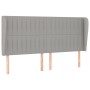 Cama box spring con colchón tela gris claro 180x200 cm de vidaXL, Camas y somieres - Ref: Foro24-3128141, Precio: 612,18 €, D...