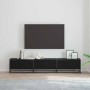 Unidades de TV 2 pcs Roble Negro 210 x 35 x 41 cm en Muebles TV | Comprar online en Foru.es