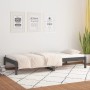 Sofá cama de madera maciza de pino gris 90x190 cm de vidaXL, Camas y somieres - Ref: Foro24-820424, Precio: 87,92 €, Descuent...