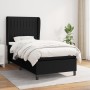 Cama box spring con colchón tela negro 80x200 cm de vidaXL, Camas y somieres - Ref: Foro24-3128079, Precio: 316,03 €, Descuen...