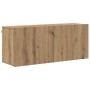 Unidad de Pared para TV 5 pcs Roble artesanal en Muebles TV | Comprar online en Foru.es