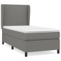 Cama box spring con colchón tela gris oscuro 100x200 cm de vidaXL, Camas y somieres - Ref: Foro24-3127782, Precio: 382,64 €, ...
