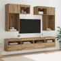 Unidades de pared para TV 6 pcs Madera Vieja en Muebles TV | Comprar online en Foru.es