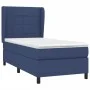 Box spring bed with blue fabric mattress 100x200 cm by vidaXL, Beds and slatted bases - Ref: Foro24-3127947, Price: 376,60 €,...