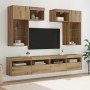 Unidades de pared para TV 6 pcs Madera Vieja en Muebles TV | Comprar online en Foru.es