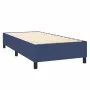 Box spring bed with blue fabric mattress 100x200 cm by vidaXL, Beds and slatted bases - Ref: Foro24-3127947, Price: 376,60 €,...