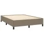 Boxspringbett mit taupegrauer Stoffmatratze 140x200 cm von vidaXL, Betten und Lattenroste - Ref: Foro24-3128049, Preis: 549,9...