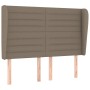Cama box spring con colchón tela gris taupe 140x200 cm de vidaXL, Camas y somieres - Ref: Foro24-3128049, Precio: 563,04 €, D...