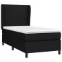 Box spring bed with black fabric mattress 90x190 cm by vidaXL, Beds and slatted bases - Ref: Foro24-3127767, Price: 320,80 €,...