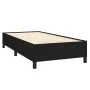 Box spring bed with black fabric mattress 90x190 cm by vidaXL, Beds and slatted bases - Ref: Foro24-3127767, Price: 320,80 €,...