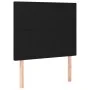 Box spring bed with black fabric mattress 90x190 cm by vidaXL, Beds and slatted bases - Ref: Foro24-3127767, Price: 320,80 €,...