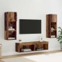 Unidad de Pared para TV 6 pcs Madera envejecida en Muebles TV | Comprar online en Foru.es